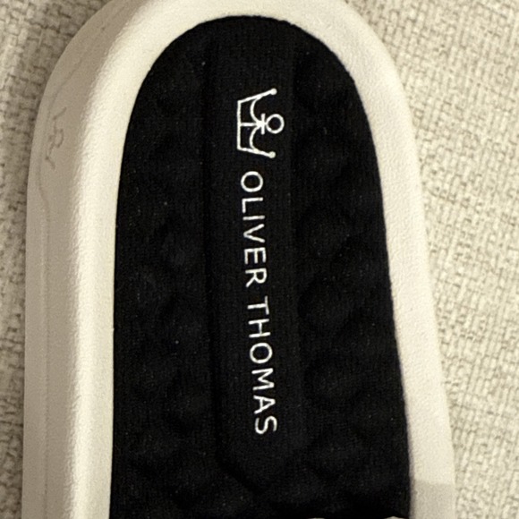 Oliver Thomas Wingwoman Comfort Recovery Slide White Size 8 NWT - Picture 15 of 16